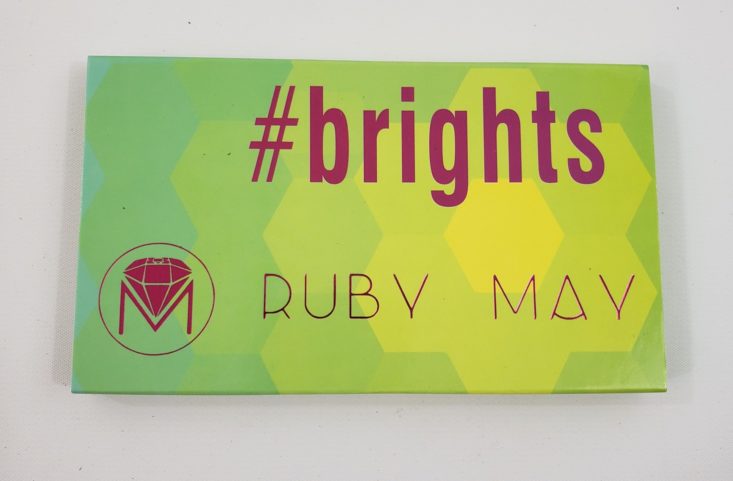 Tribe Beauty Box August 2019 - Ruby May Series Palettes 1