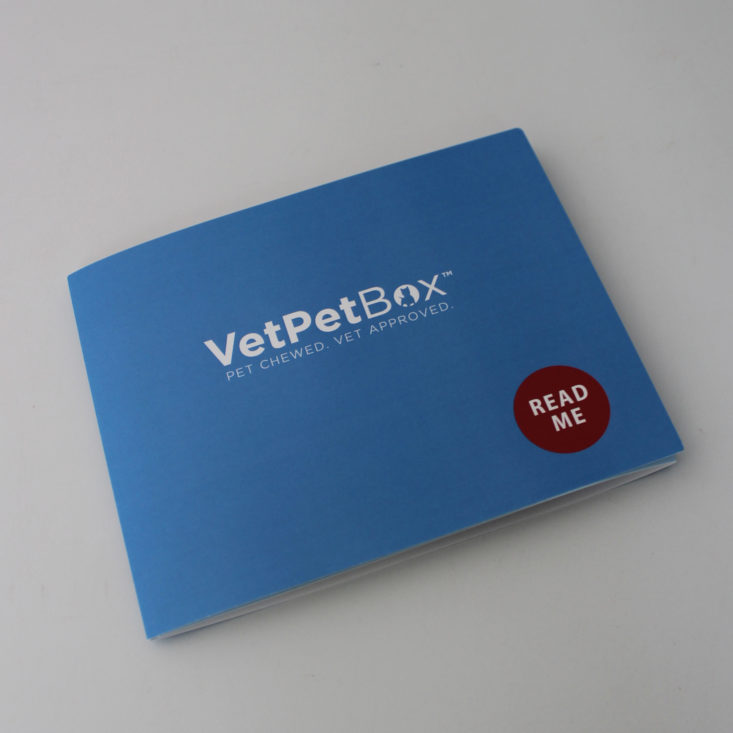 Vet Pet Box Cat September 2019 - Educationl Brochure Front Top
