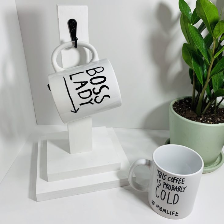 Adults & Crafts Mug Stand and Mugs Kit 2019 - Final Product 2 Front