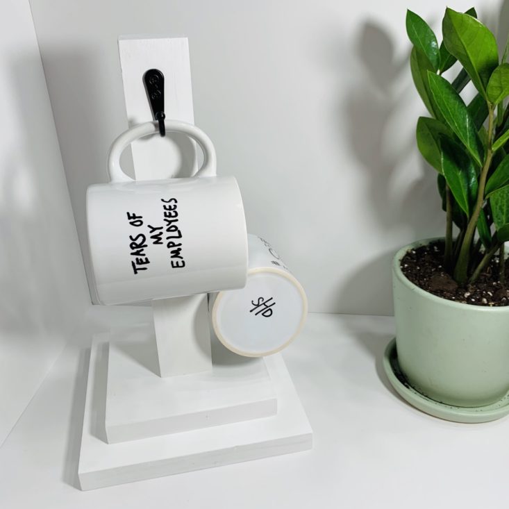 Adults & Crafts Mug Stand and Mugs Kit 2019 - Final Product 3 Front
