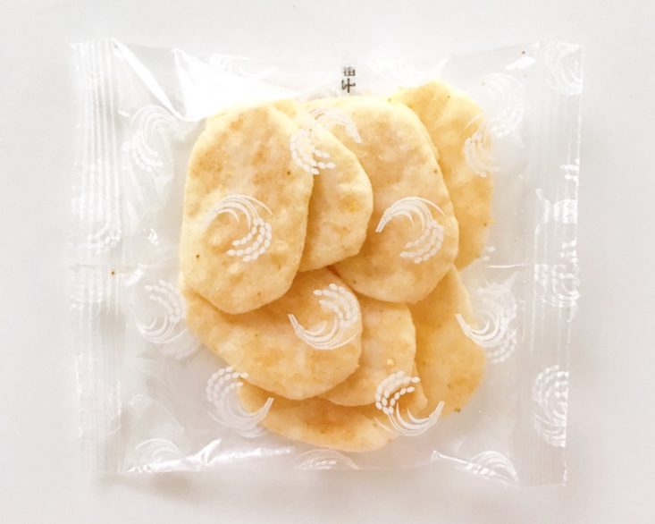 Bokksu July 2019 - Yuzu Kosho and Shrimp Senbei Bag Top