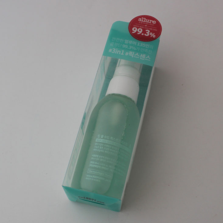 Bomibag August 2019 - Keep Cool and Soothe Fixence Mist Top