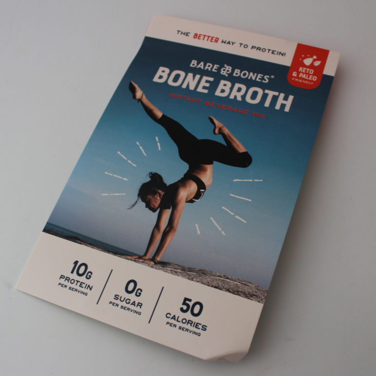 Bulu Box Weight Loss September 2019 - Bare Bones Bone Broth Backside Top