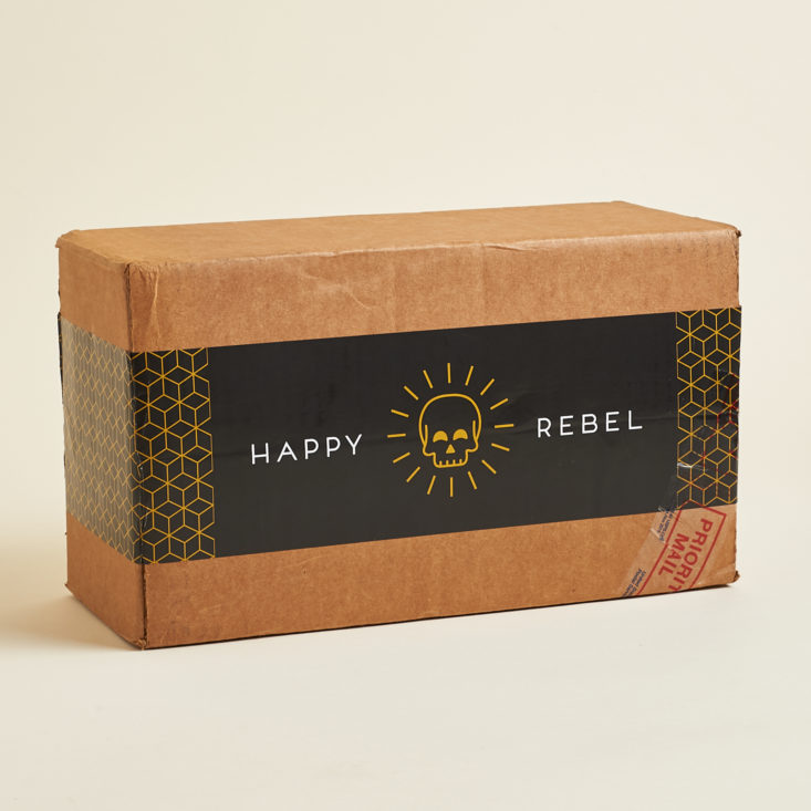 Happy Rebel Box Septemer 2019 subscription box review