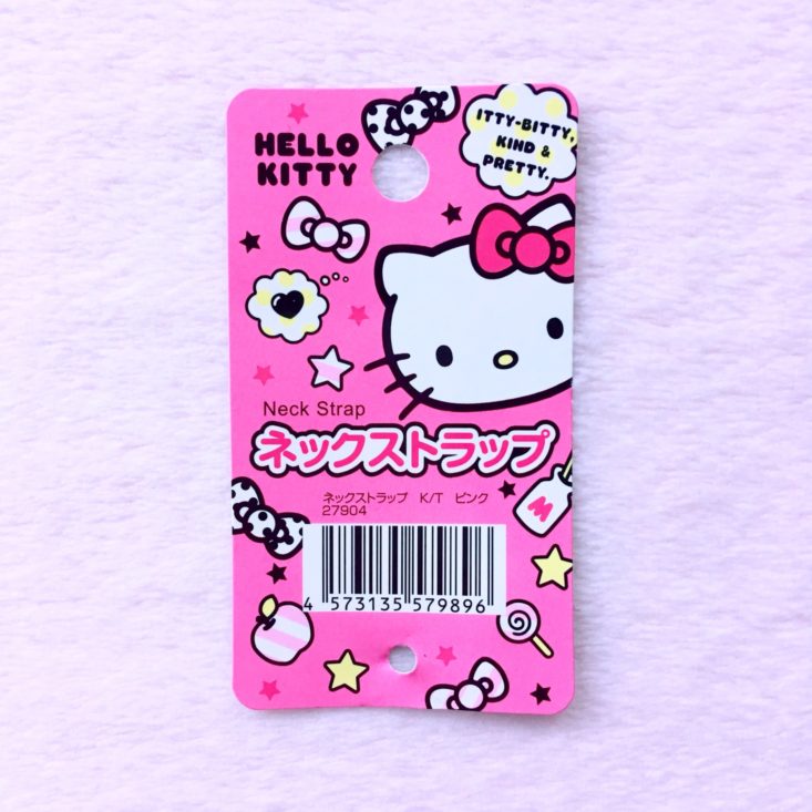 JC Doki Doki Crate August 2019 - Hello Kitty Lanyard Tag