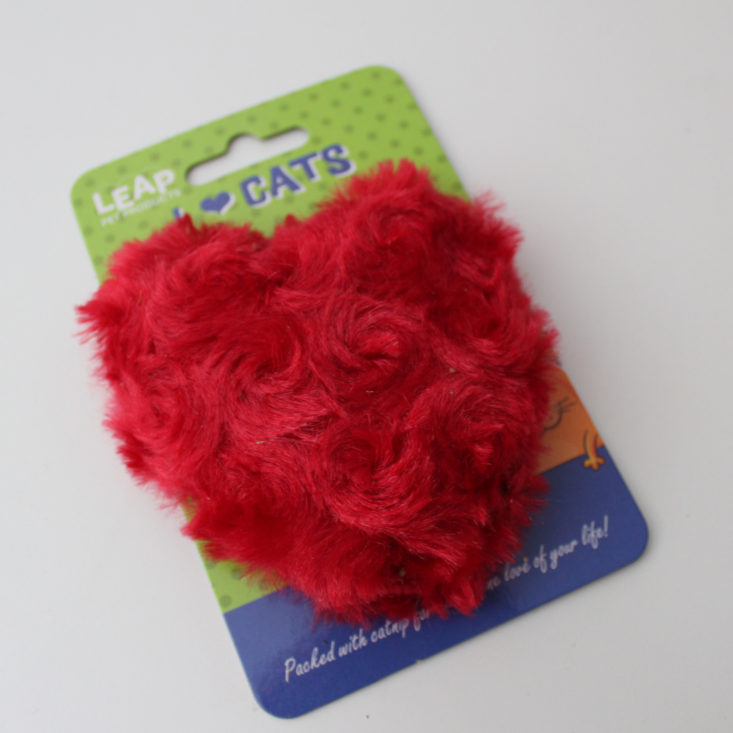 Kitnipbox Review September 2019 - Fuzzy Heart Pillow Top