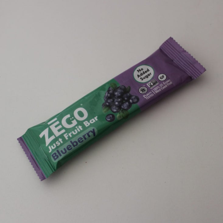 Love with Food September 2019 - Zego Just Fruit Blueberry Bar 1