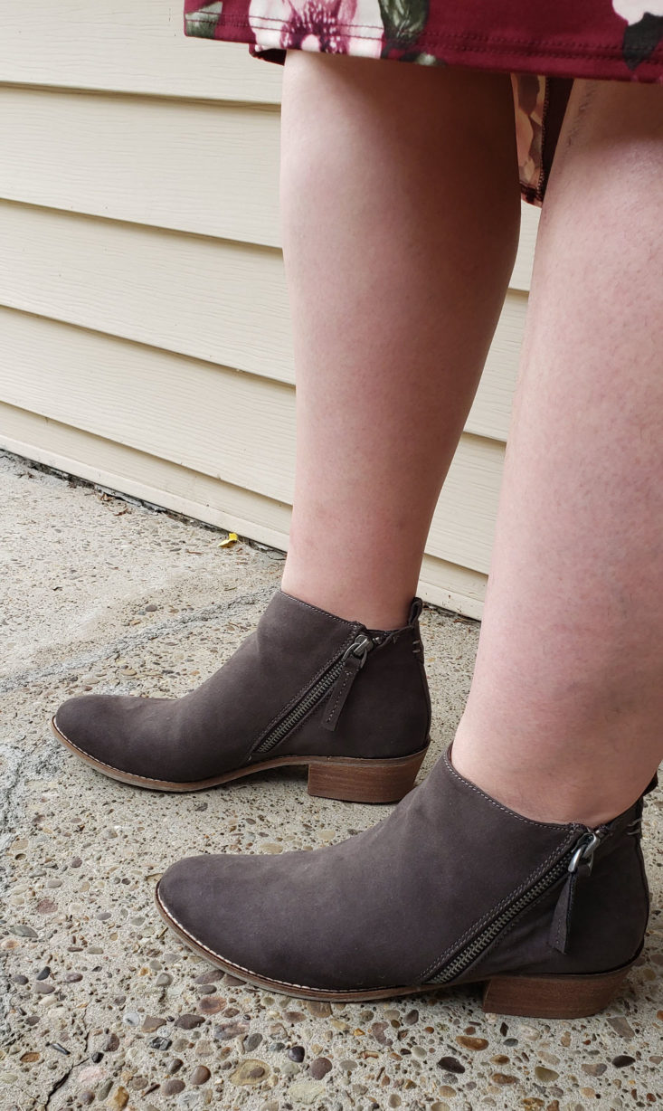 Stitch Fix Plus August 2019 - Chyro Zip Booties by DV8 5