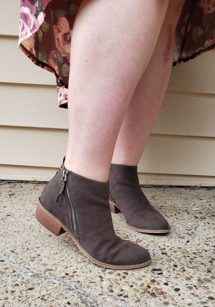 Stitch Fix Plus August 2019 - Chyro Zip Booties by DV8 6