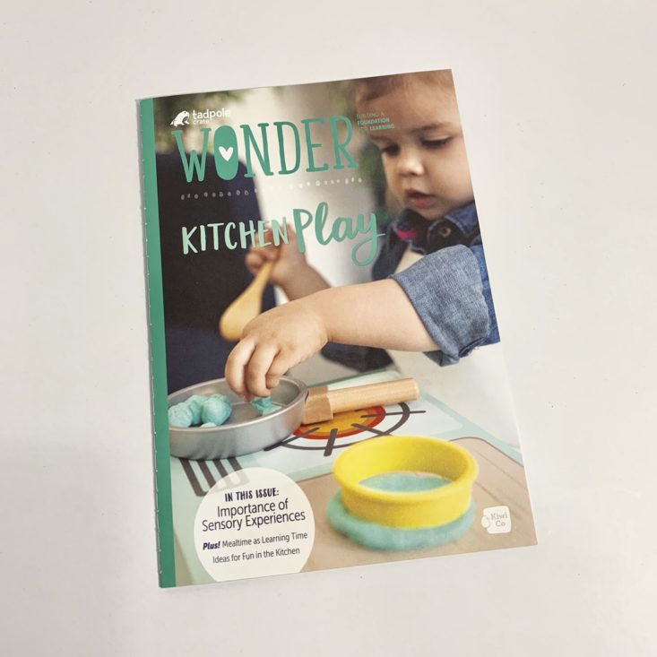 Tadpole Crate “Kitchen Play” Review - Wonder Magazine Front
