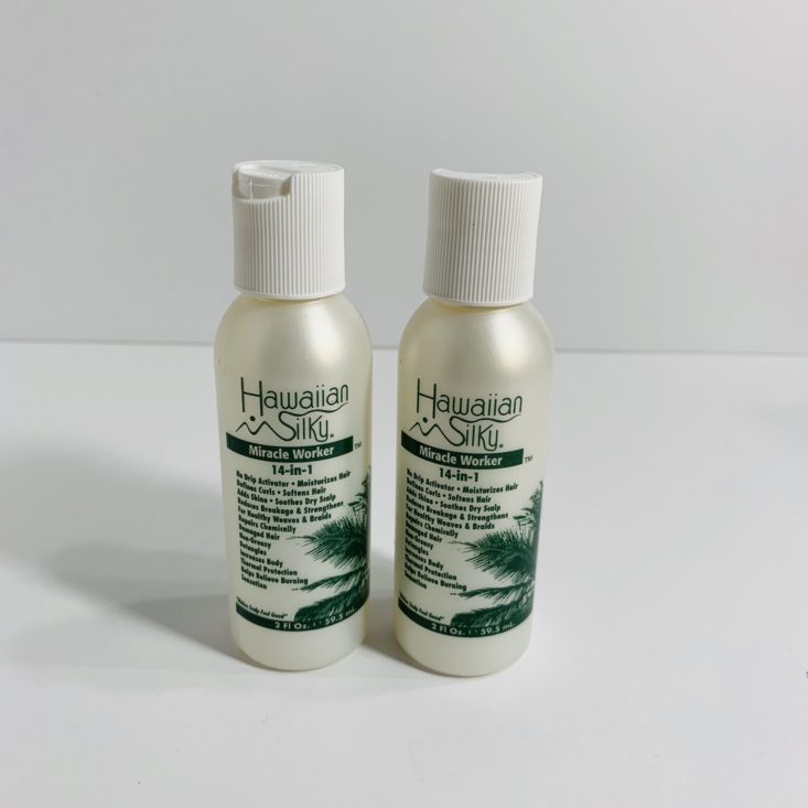 Cocotique Beauty Box September 2019 - Hawaiian Silky Miracle Worker Front 1