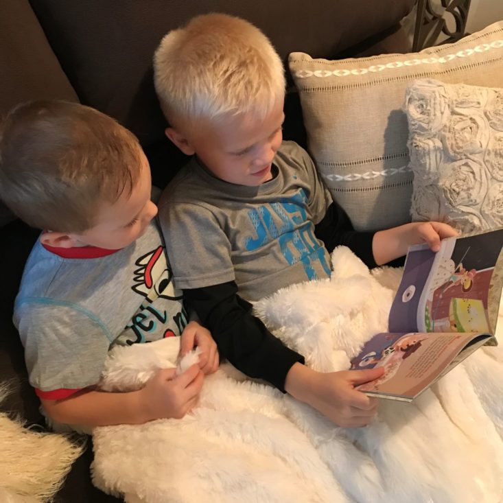 Disney Bedtime Adventure Box October 2019 kids reading book