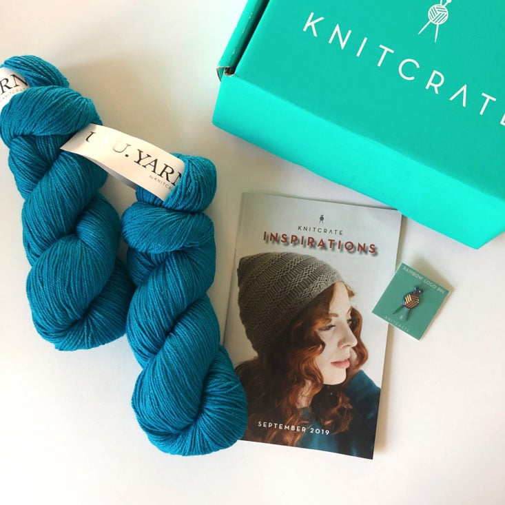 KnitCrate September 2019 all items