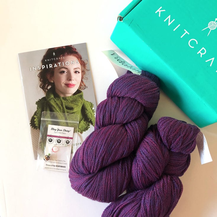 KnitCrate October 2019 all items