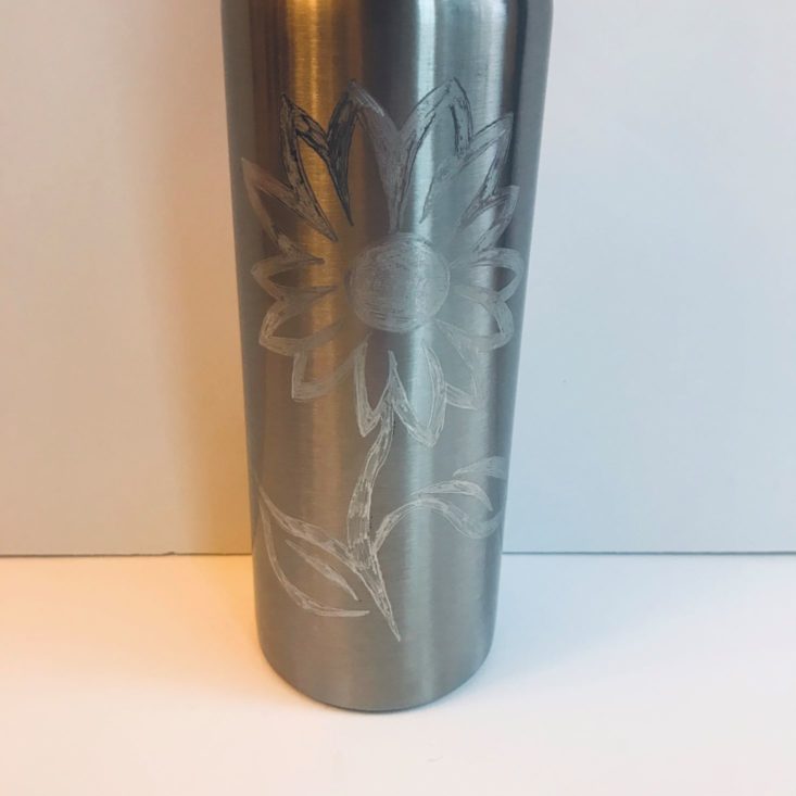 Adults And Crafts November 2019 finished waterbottle
