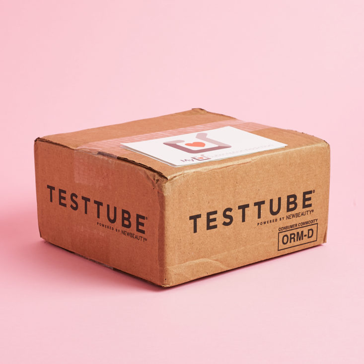 New Beauty Test Tube november december 2019 beauty box review