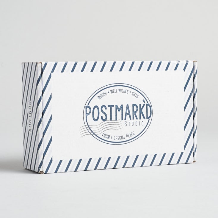 Postmarkd Studio November 2019 card stationery subscription box review