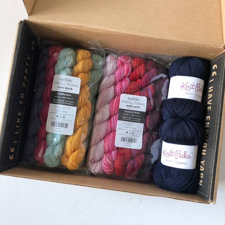 Knit Picks Review October 2019 open box