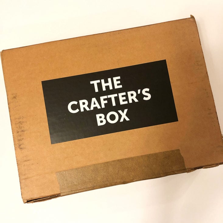 The Crafter's Box November 2019 closed box